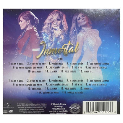 GLORIA TREVI - INMORTAL (CD+DVD) | CD