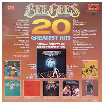 BEE GEES - 20 GREATEST HITS | VINILO USADO