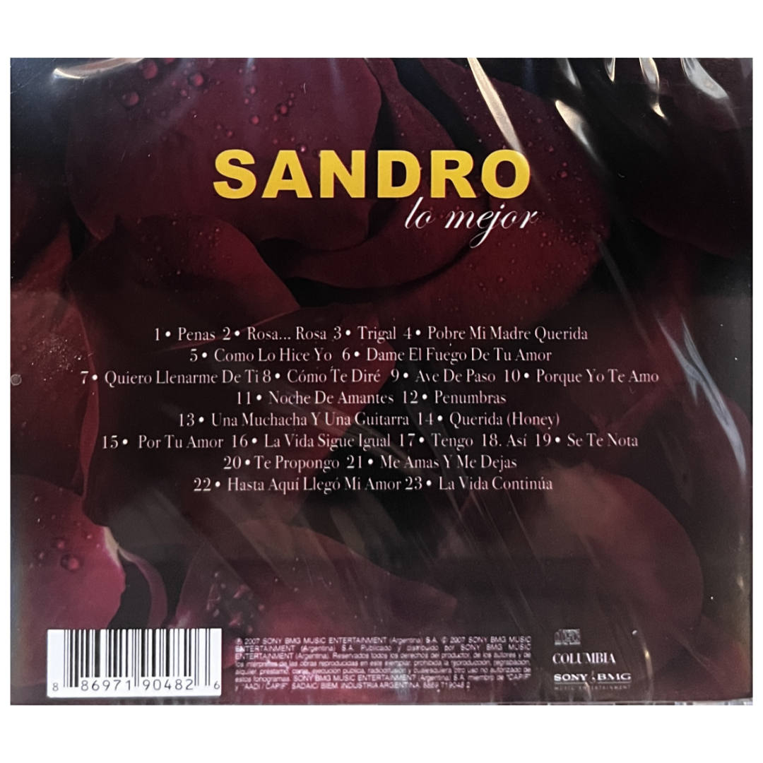 SANDRO - LO MEJOR | CD