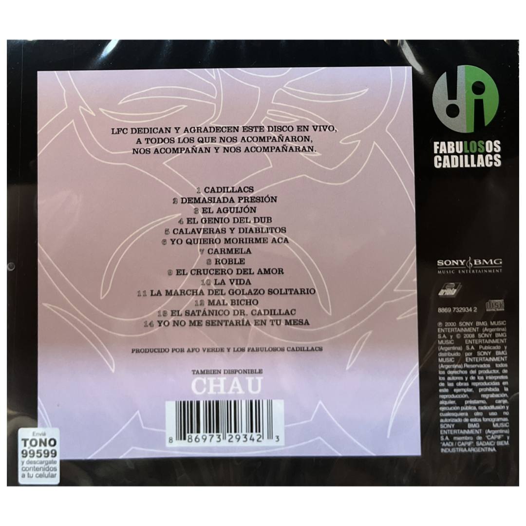 FABULOSOS CADILLACS - HOLA  (REMASTERIZADO) | CD