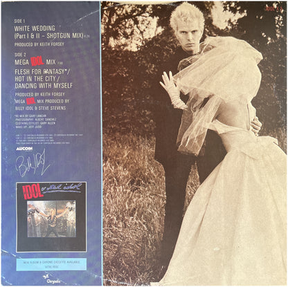 BILLY IDOL - WHITE WEDDING (MEGAMIX) | 12" MAXI SINGLE USADO