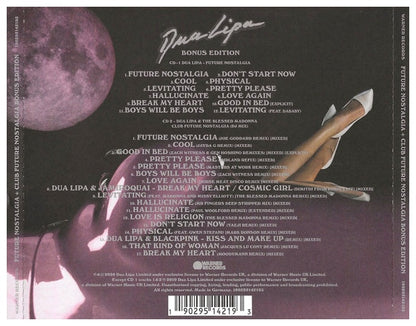 DUA LIPA - FUTURE NOSTALGIA + CLUB FUTURE NOSTALGIA(2CD) | CD
