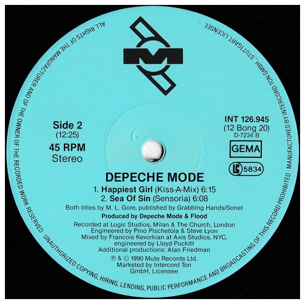 DEPECHE MODE - WORLD IN MY EYES | 12" MAXI SINGLE VINILO USADO