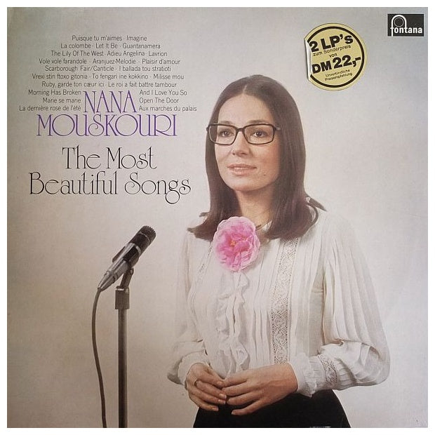 NANA MOUSKUORI - THE MOST BEAUTIFUL SONGS (2LP) | VINILO USADO