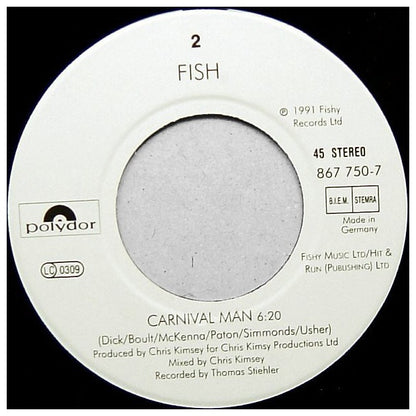 FISH - INTERNAL EXILE | 7" SINGLE USADO