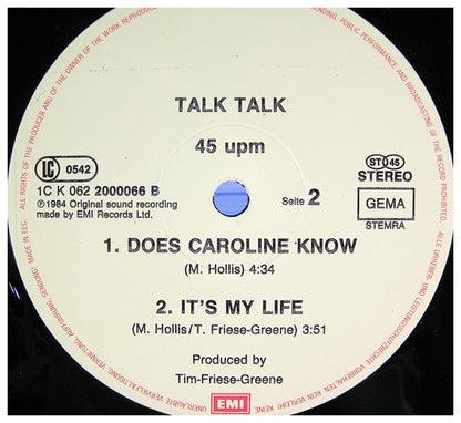 TALK TALK - IT´S MY LIFE | 12" MAXI SINGLE USADO