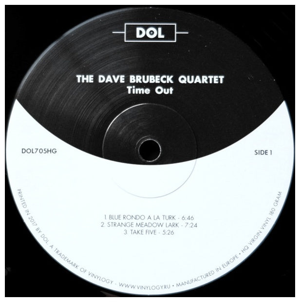 DAVE BRUBECK QUARTET - TIME OUT | VINILO