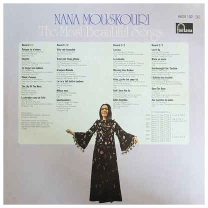 NANA MOUSKUORI - THE MOST BEAUTIFUL SONGS (2LP) | VINILO USADO