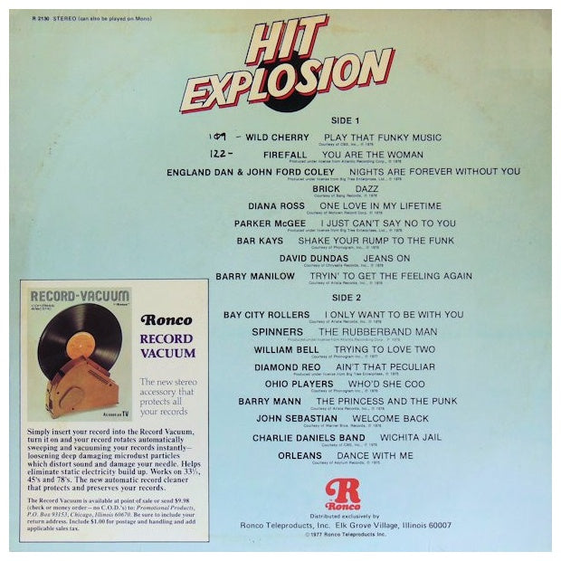 HIT EXPLOTION - ORIGINAL HITS, ORIGINAL STARS | VINILO