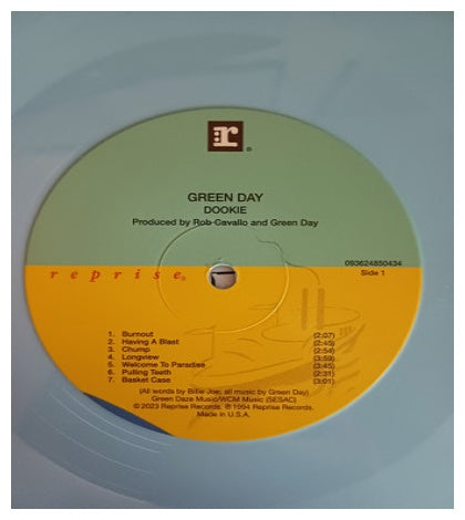 GREENDAY - DOOKIE (3OTH ANNIVERSARY ) (BLUE VINYL) | VINILO