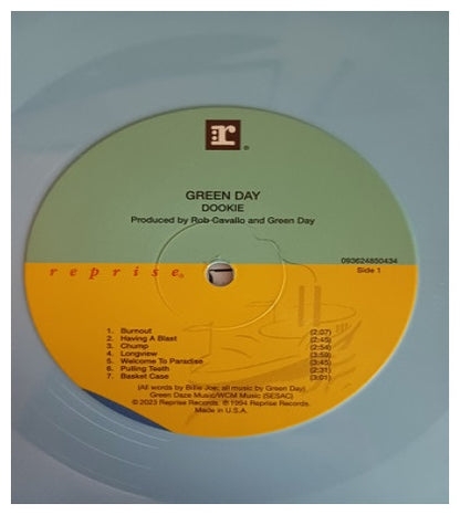 GREENDAY - DOOKIE (3OTH ANNIVERSARY ) (BLUE VINYL) | VINILO