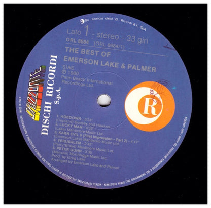 EMERSON LAKE & PALMER - THE BEST OF | VINILO USADO