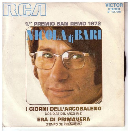 NICOLA DI BARI - I GIORNI DELL'ARCOBALENO | 7" SINGLE USADO