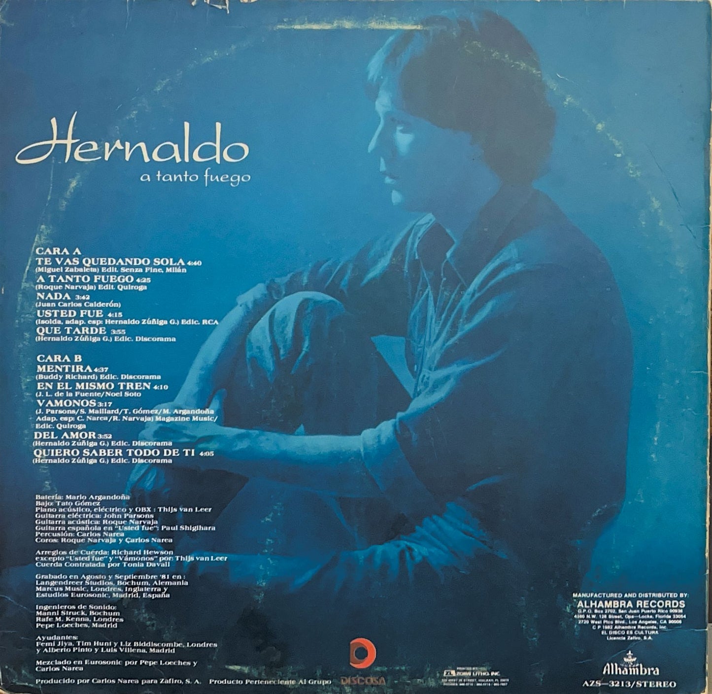 HERNALDO - A TANTO FUEGO | VINILO USADO