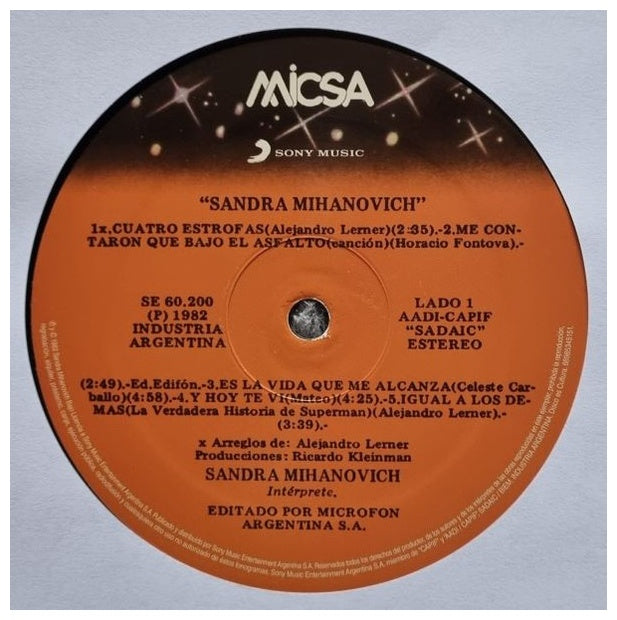 SANDRA MIHANOVICH - PUERTO POLLENSA | VINILO