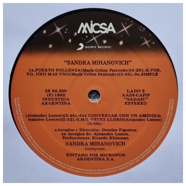 SANDRA MIHANOVICH - PUERTO POLLENSA | VINILO