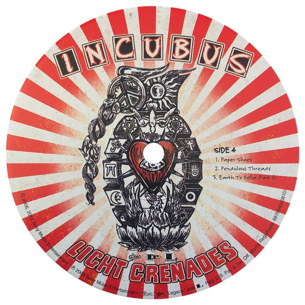 INCUBUS - LIGHT GRENADES | VINILO