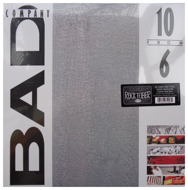 BAD COMPANY - 10 FROM 6 (CLEAR WHITE VINYL) | VINILO