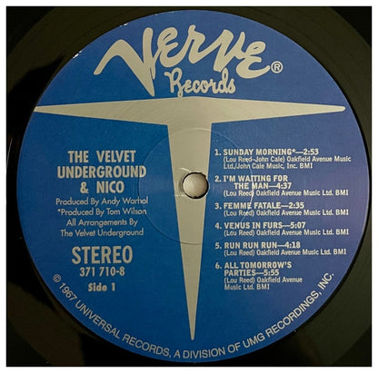 VELVET UNDERGROUND - VELVET UNDERGROUND & NICO (INC. BANANA STICKER) | VINILO