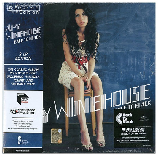 AMY WINEHOUSE - BACK TO BLACK (DELUXE) (2LP) | VINILO