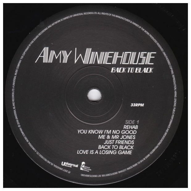 AMY WINEHOUSE - BACK TO BLACK (DELUXE) (2LP) | VINILO