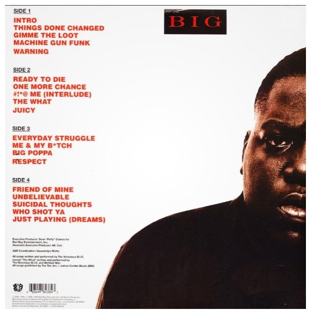 NOTORIOUS BIG - READY TO DIE (2LP) | VINILO