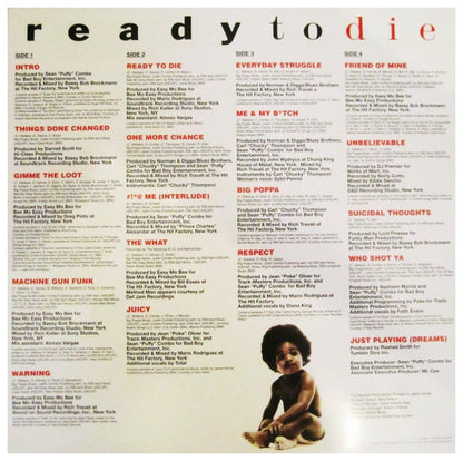 NOTORIOUS BIG - READY TO DIE (2LP) | VINILO