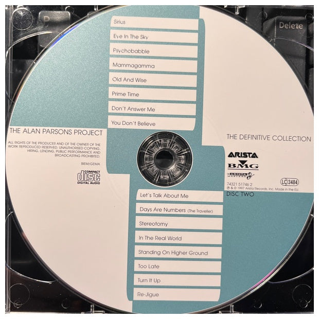 ALAN PARSONS PROJECT - DEFINITIVE COLLECTION (2CD) | CD