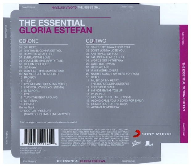 GLORIA ESTEFAN - ESSENTIAL GLORIA ESTEFAN (2CD) | CD