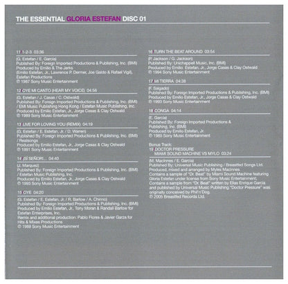 GLORIA ESTEFAN - ESSENTIAL GLORIA ESTEFAN (2CD) | CD