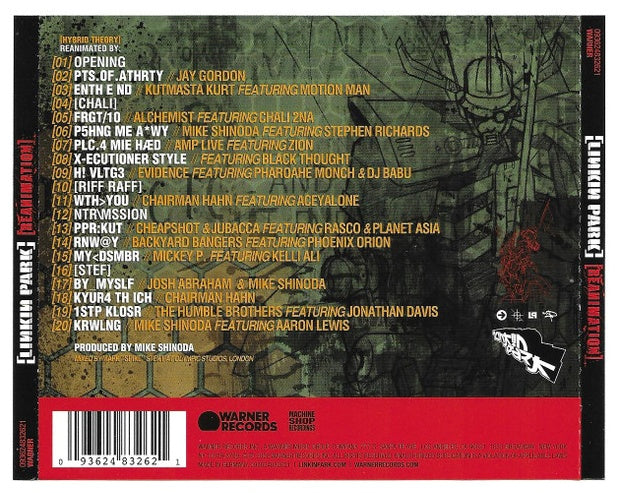 LINKIN PARK - REANIMATION | CD