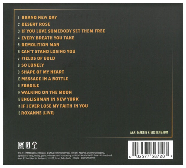 STING - MY SONGS (DIGIPACK) | CD