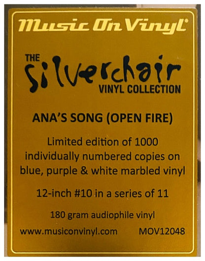 SILVERCHAIR - ANA'S SONG (OPEN FIRE) (COLOUR VINYL)