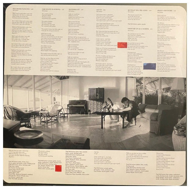 PAUL McCARTNEY - TUG OF WAR | VINILO