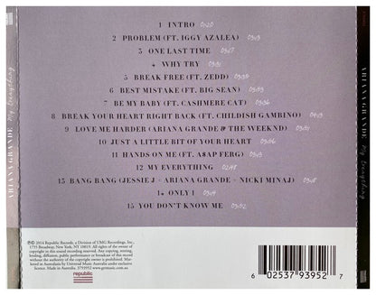 ARIANA GRANDE - MY EVERYTHING | CD