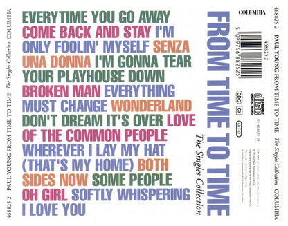 PAUL YOUNG - FROM TIME TO TIME: SINGLES COLLECTION | CD