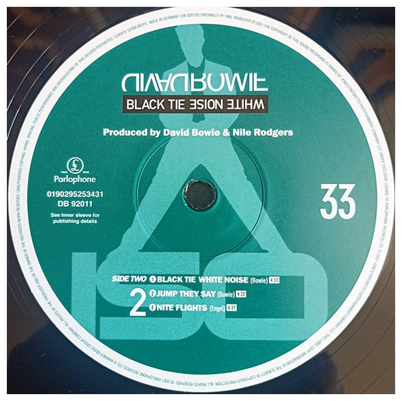 DAVID BOWIE - BLACK TIE WHITE NOISE (2LP) | VINILO