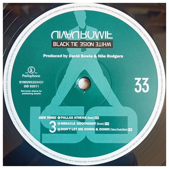 DAVID BOWIE - BLACK TIE WHITE NOISE (2LP) | VINILO