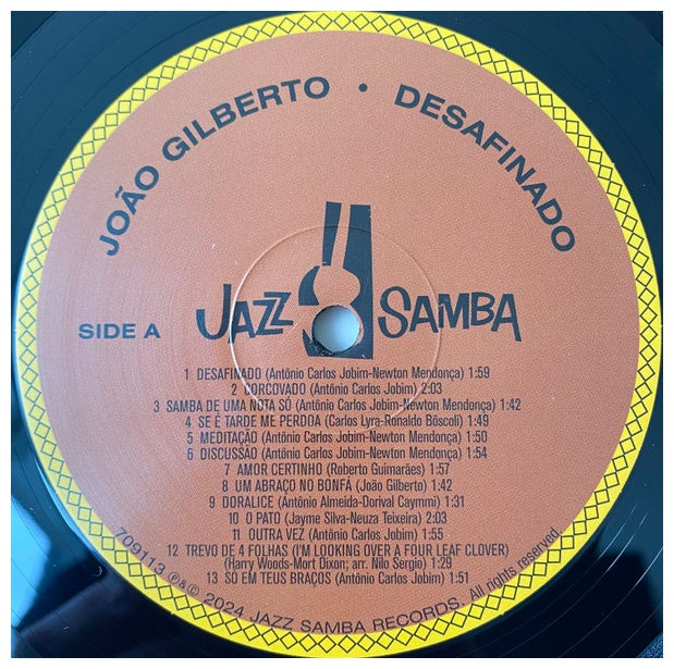 JOAO GILBERTO - DESAFINADO | VINILO