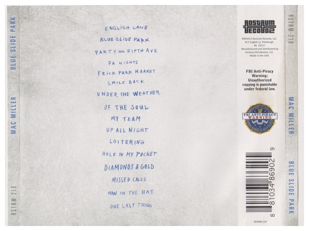 MAC MILLER - BLUE SLIDE PARK | CD