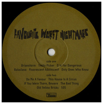 ARCTIC MONKEYS - FAVOURITE WORST NIGHTMARE | VINILO