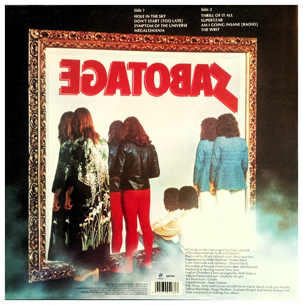BLACK SABBATH - SABOTAGE | VINILO