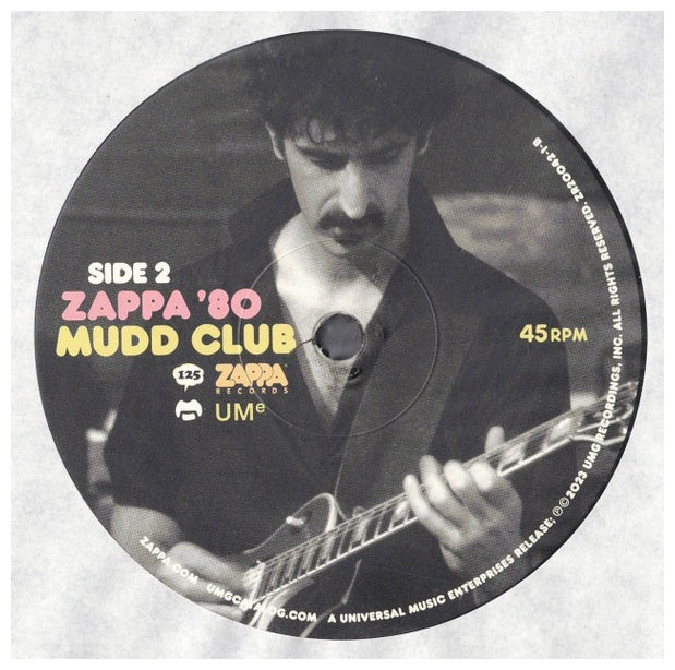 FRANK ZAPPA - MUDD CLUB (2LP) | VINILO