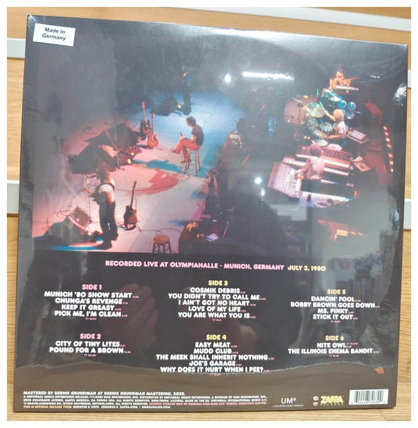 FRANK ZAPPA - MUNICH '80 (3LP) | VINILO