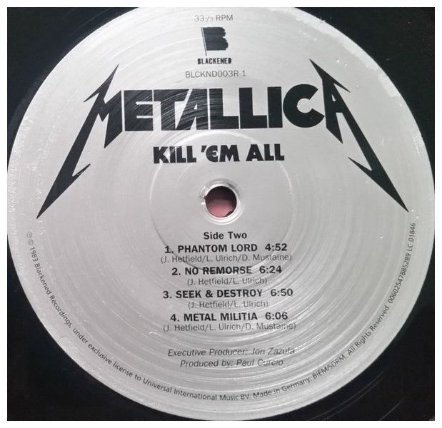 METALLICA - KILL 'EM ALL | VINILO