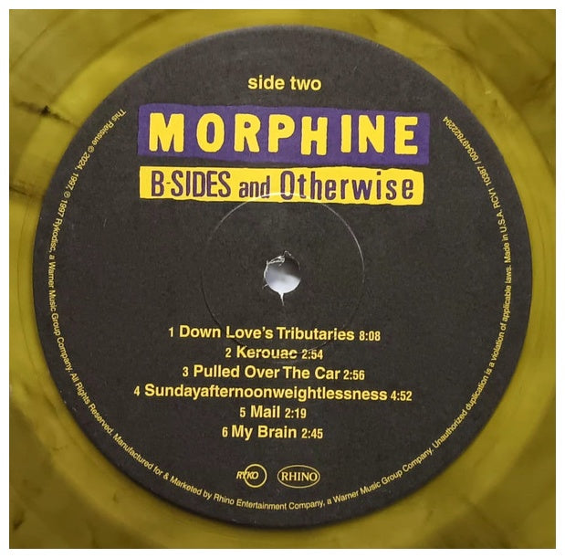 MORPHINE - B-SIDES AND OTHERWISE (YELLOW VINYL) | VINILO
