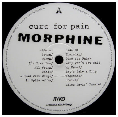 MORPHINE - CURE FOR PAIN (180Grs EDITION) | VINILO