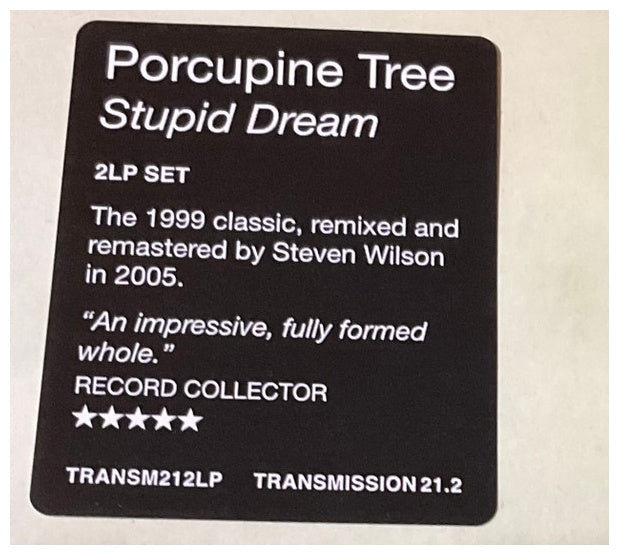 PORCUPINE TREE - STUPID DREAM (2LP) | VINILO