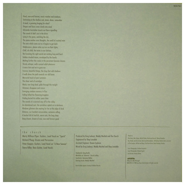CHURCH - STARFISH (180Grs EDITION) | VINILO