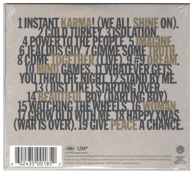 JOHN LENNON - GIMME SOME TRUTH: JOHN LENNON ULTIMATE MIX | CD